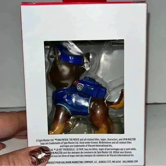 Paw Patrol Chase Hallmark 2022 NIB Ornament 🎄 Christmas, Holiday - Picture 3 of 4